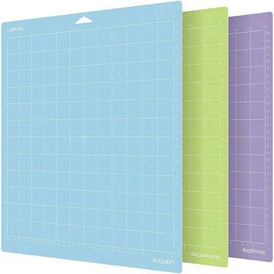 1/3 τμχ Μηχάνημα χάραξης μεικτού χρώματος Βάση κοπής χαλάκι για Cricut/cameo 4 με αυτοκόλλητα χαλάκια κοπής Pvc 33x35cm