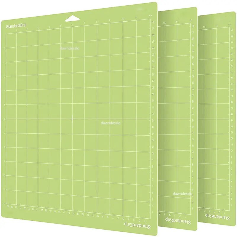 1/3 τμχ Μηχάνημα χάραξης μεικτού χρώματος Βάση κοπής χαλάκι για Cricut/cameo 4 με αυτοκόλλητα χαλάκια κοπής Pvc 33x35cm