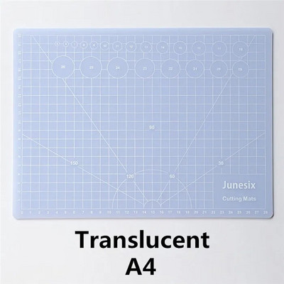 Läbipaistev graveerimine lõikematt kirjutuslaud hiirematt Kunstniku käsiraamat kummitempli nikerdustööriist Kahepoolne iseparanev lõikelaud