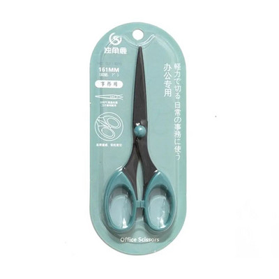 Έγχρωμο ψαλίδι από ανοξείδωτο ατσάλι Λεπίδα ασφαλούς σχεδίασης Ψαλίδι κοπής χαρτιού για άλμπουμ καλών τεχνών Σχολικά είδη γραφείου