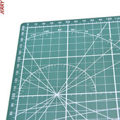 Sprādzienbīstams abpusējs griešanas paklājiņš A4 Izturīgs griešanas paklājiņš savārstījuma rīks Manuāls griešanas dēlis tumši skolas piederumi 22x30cm