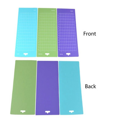 3 τεμάχια/Σετ αυτοκόλλητο χαλάκι κοπής για χειροτεχνίες Cricut-Joy Quilting Mats Πρακτική αντικατάσταση κομμένο στρώμα 4,5x12`` Plate Pad D5QC