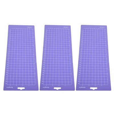 3 tükki/komplekt Kleepuv lõikematt käsitööks Cricut-Joy teppimismatid Praktiline asenduslõikematt 4,5x12`` plaadipadi D5QC