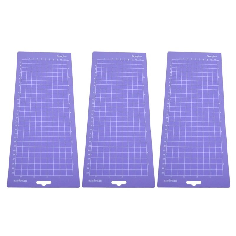 3 tükki/komplekt Kleepuv lõikematt käsitööks Cricut-Joy teppimismatid Praktiline asenduslõikematt 4,5x12`` plaadipadi D5QC