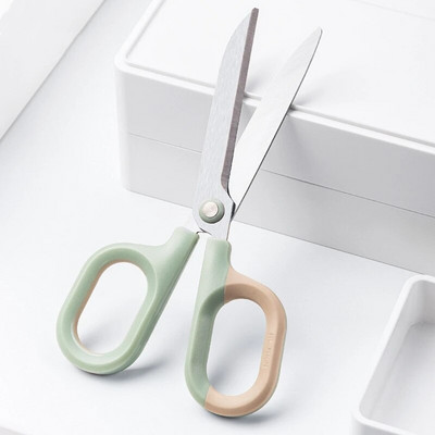 1 τμχ Χρωματιστό ψαλίδι 15cm Κόφτης μαχαιριών με λεπίδα από ανοξείδωτο χάλυβα για χαρτί χειροποίητο γραφείο τέχνης Σχολείο Οικιακό F7255