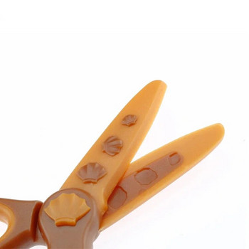 Сладки ножици Детски канцеларски материали Пластмасови ученически ръчно изработени занаяти Направи си сам Безопасност за детска градина Кръгла глава Новост Детски подарък