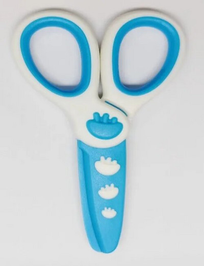 Χαριτωμένο ψαλίδι Παιδική γραφική ύλη Πλαστική Μαθητική Χειροποίητη Χειροτεχνία DIY Νηπιαγωγείο Ασφάλεια Στρογγυλή Κεφαλή Νέο Δώρο για παιδιά