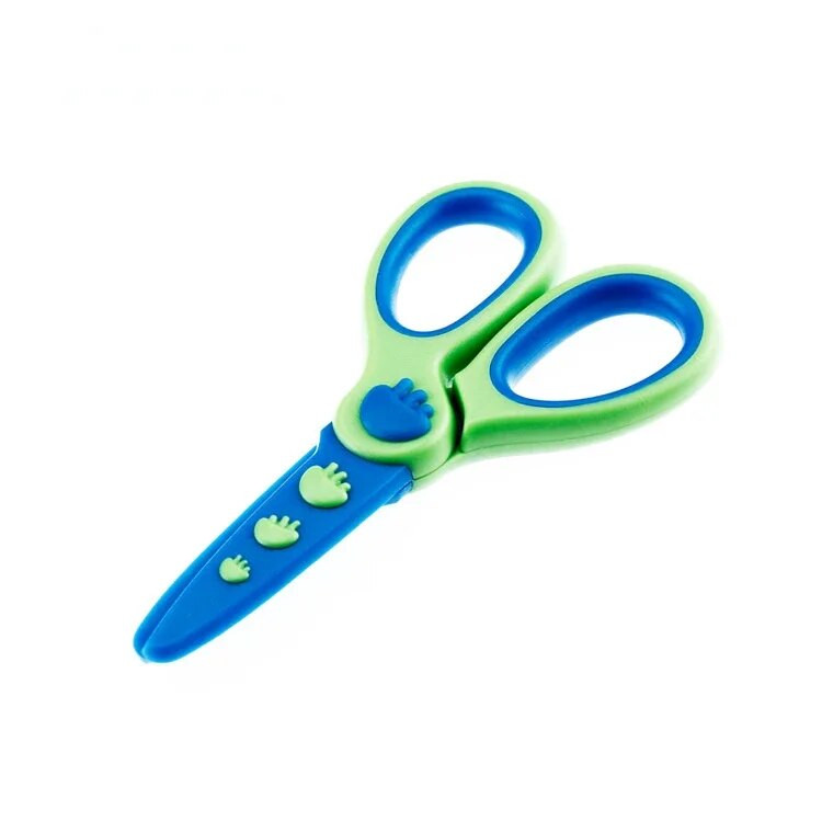 Χαριτωμένο ψαλίδι Παιδική γραφική ύλη Πλαστική Μαθητική Χειροποίητη Χειροτεχνία DIY Νηπιαγωγείο Ασφάλεια Στρογγυλή Κεφαλή Νέο Δώρο για παιδιά