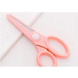 1 τεμ Ψαλίδι δημιουργικής ασφάλειας για παιδιά από ανοξείδωτο ατσάλι Ψαλίδι γραφείου Σχολικά είδη κοπής