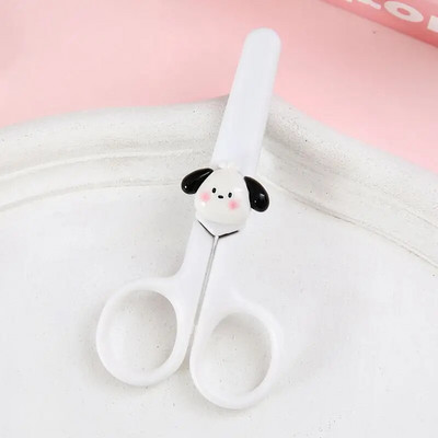 Cute Bear Dog Ζώο 105mm από ανοξείδωτο χάλυβα ασφαλείας Στρογγυλή κεφαλή Μίνι ψαλίδι Σχολική προμήθεια γραφείου Παιδί μαθητής Χαρτικά Δώρο