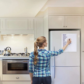 Μαγνητικός πίνακας μεγέθους Α5, λευκοί πίνακες ξηρής διαγραφής, μαλακή κουζίνα οικιακού γραφείου Ευέλικτο μαξιλάρι ψυγείου Αυτοκόλλητα με σημειώσεις Πίνακας μηνυμάτων