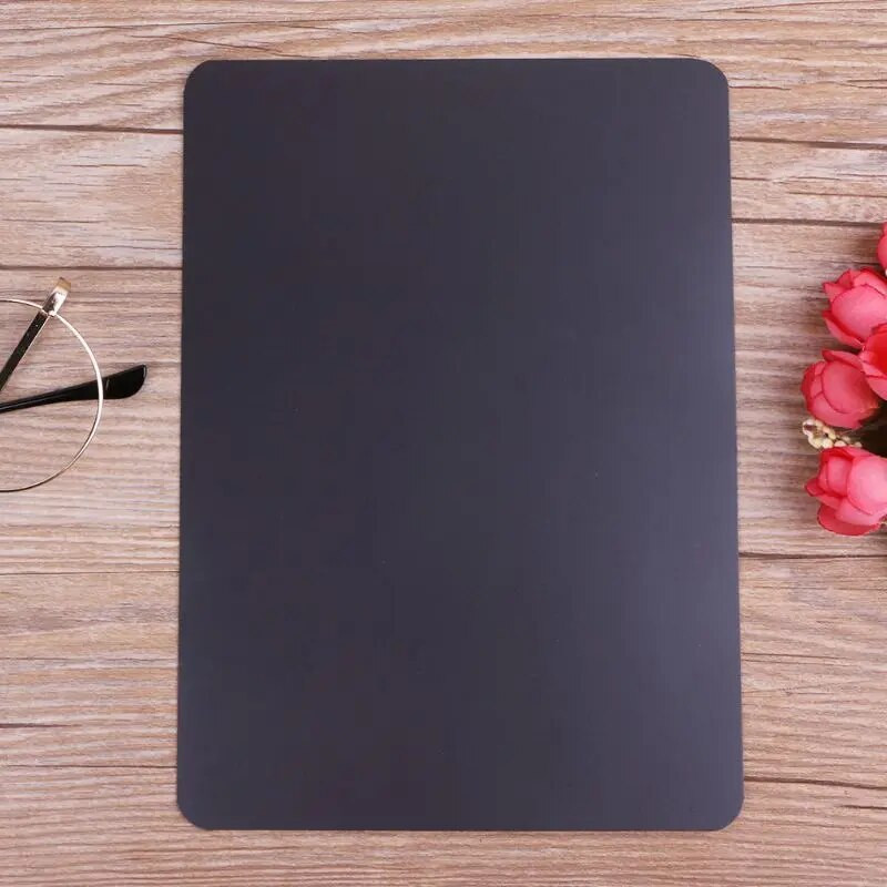 A5-ös mágneses tábla Hűtőszekrény Rajz rögzítés Üzenőfal Hűtő Jegyzettömb 210x150mm