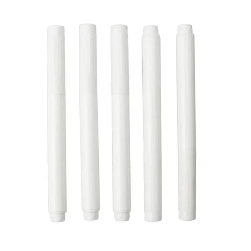 3/5/10 τμχ/Σετ Λευκό Υγρό Στυλό Κιμωλίας για Αυτοκόλλητο Τοίχου Παράθυρο Μαυροπίνακα Μαυροπίνακα Μαυροπίνακα κιμωλίας Λευκό στυλό Μαρκαδόρος κιμωλίας με δυνατότητα διαγραφής