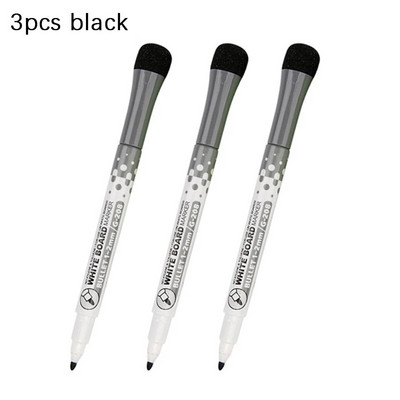 8 spalvų magnetinės lentos rašikliai Adsorbuojamasis trinamas lentos rašiklis su teptuko šaldytuvo magnetu Vaikų tapybos spalvų žymeklis