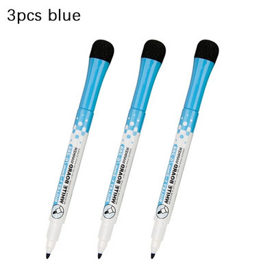 8 spalvų magnetinės lentos rašikliai Adsorbuojamasis trinamas lentos rašiklis su teptuko šaldytuvo magnetu Vaikų tapybos spalvų žymeklis