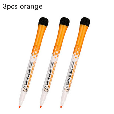 8 spalvų magnetinės lentos rašikliai Adsorbuojamasis trinamas lentos rašiklis su teptuko šaldytuvo magnetu Vaikų tapybos spalvų žymeklis