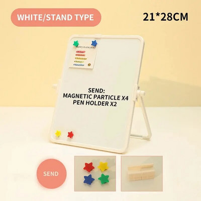 Цветна магнитна многоразмерна детска дъска за рисуване Ученическа дъска за писане Домашна висяща скоба Настолна бяла дъска