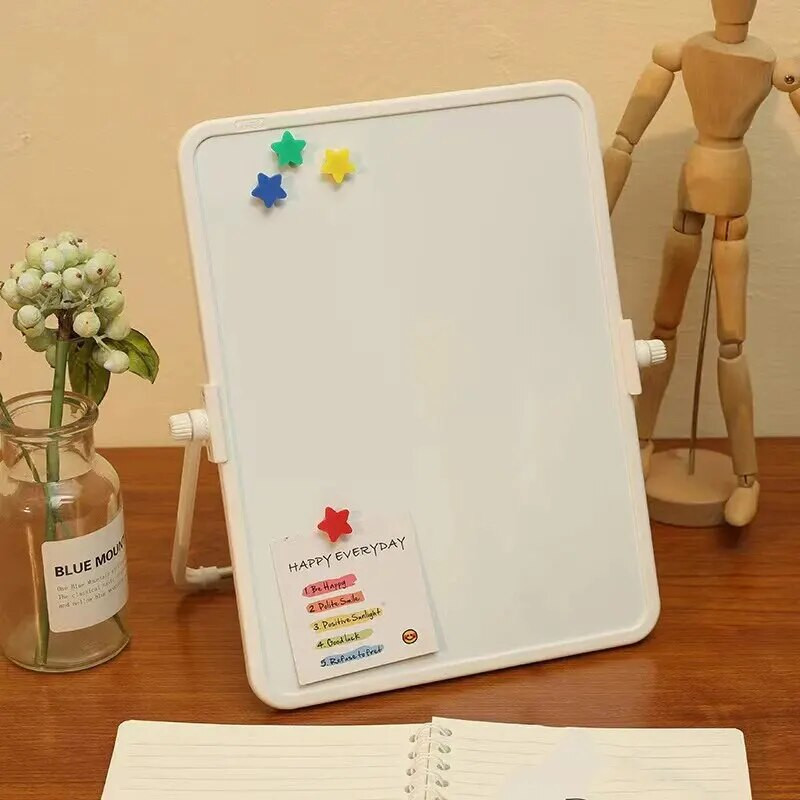 Πολύχρωμο μαγνητικό Παιδικό πίνακα ζωγραφικής πολλαπλών μεγεθών Πίνακας γραφής μαθητή Κρεμαστό βραχίονα επιτραπέζιου πίνακα