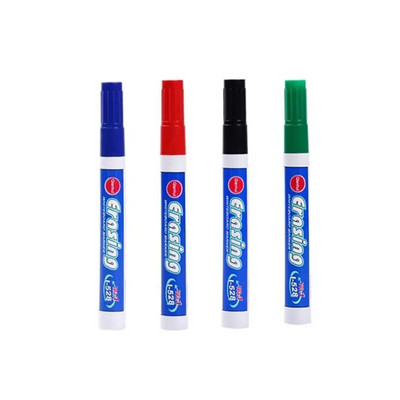 Στυλό μαρκαδόρων λευκού πίνακα Μπλε Μαύρο Κόκκινο Πράσινο Μαρκαδόρο Μαγνητικό Μαυροπίνακα Σβώσιμο Στυλό Γόμα Γόμα για το 2021 Σχολείο