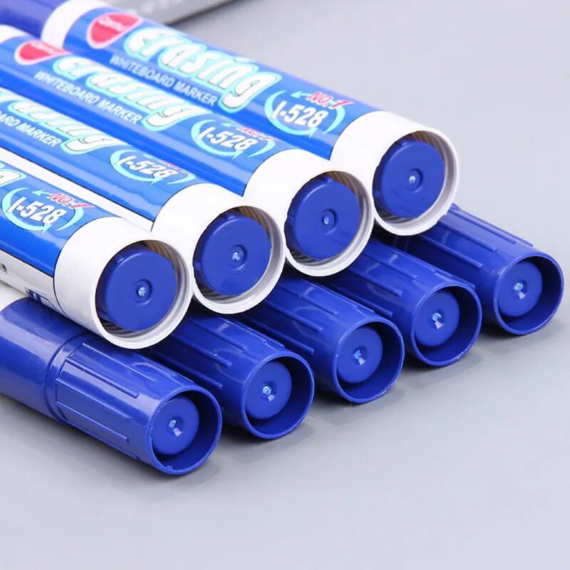 Στυλό μαρκαδόρων λευκού πίνακα Μπλε Μαύρο Κόκκινο Πράσινο Μαρκαδόρο Μαγνητικό Μαυροπίνακα Σβώσιμο Στυλό Γόμα Γόμα για το 2021 Σχολείο