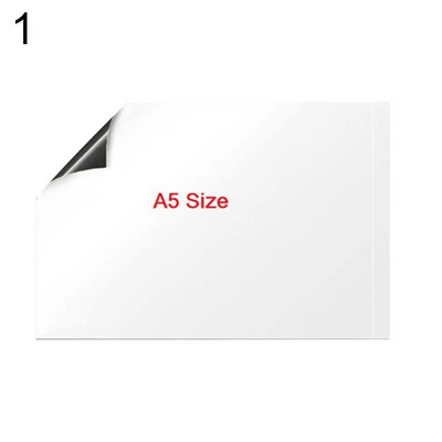 A5 kuivpuhastusega magnetiline külmkapi valgetahvel Kodu teadetetahvel pliiatsiga