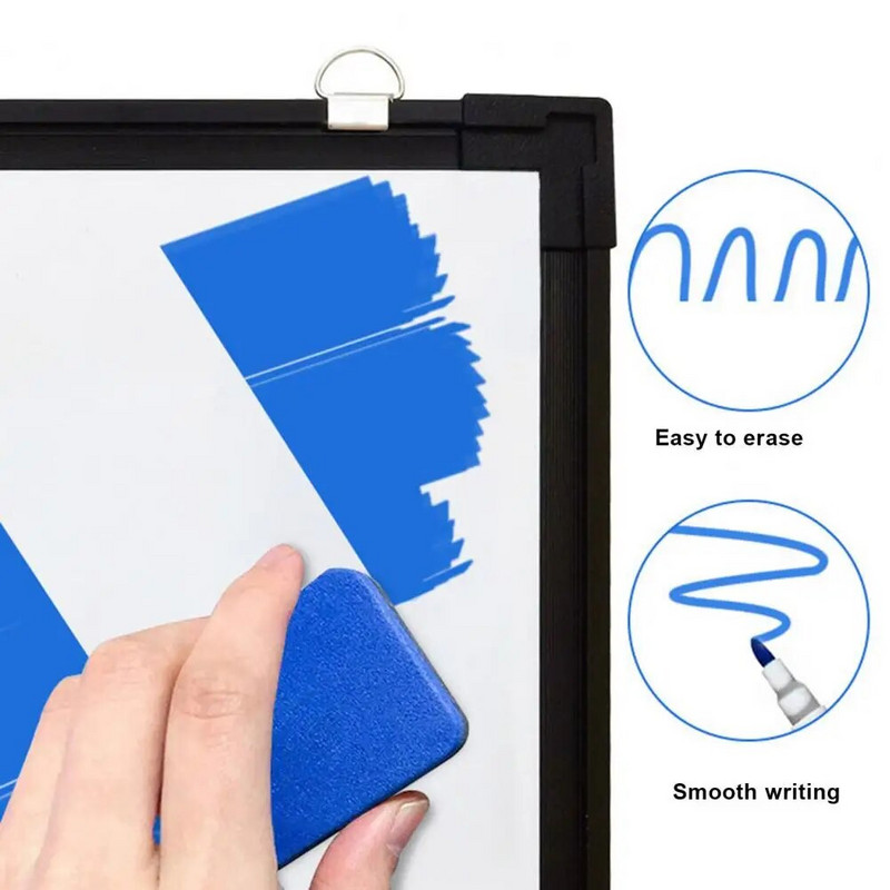 40X30CM magnetiline kuivkustutatav tahvel Kahepoolne seinakinnitus Kontori klassiruumi planeerimine Kirjutamine Joonis Teadetetahvel