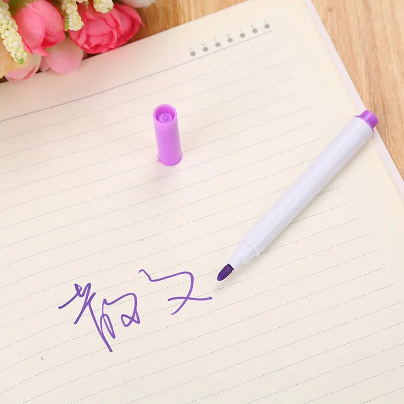 1/12 tk värviline vedel kriit tolmuvaba ja kustutatav LED luminofoorvalgusti tahvlipliiats lastele grafiti maalimiseks