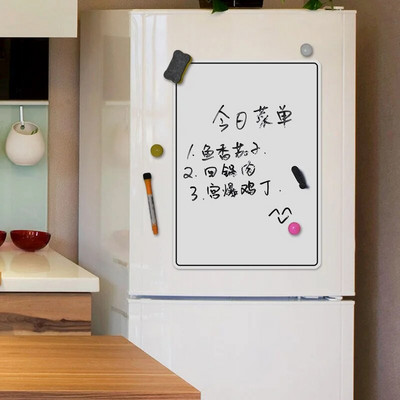 Erasable Whiteboard Fridge Magnet Board Μηνιαίο εβδομαδιαίο χρονοδιάγραμμα Αυτοκόλλητα ημερολογίου μαλακών πινάκων Υπόμνημα γραφής μηνυμάτων