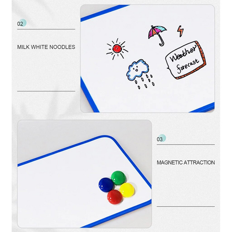 Φορητά σχολικά είδη επιτραπέζιας εκπαίδευσης διπλής όψης για παιδιά μαθητές μεγέθους Α4