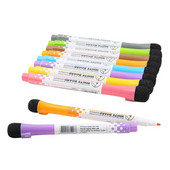 Umitive 2gab magnētiska krāsaina tāfeles marķieru pildspalva ar dzēšgumiju Biroja piederumi bērnu dāvanām