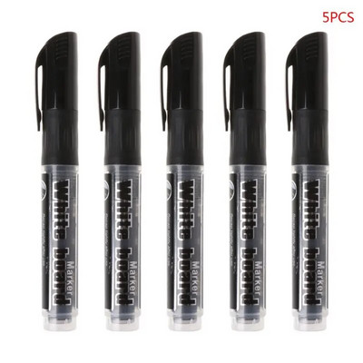 5 tk Kustutatav tahvli marker pliiats kuivkustutav märgitindiga täidetav kontoritarvete koolitarbed õpilase kingitus