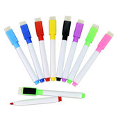 8 buc pixuri cu magnet de culoare, ștergere magnetică, markere pentru tablă albă, încorporate, pixuri, consumabile de scris, markere, marker pentru tablă albă