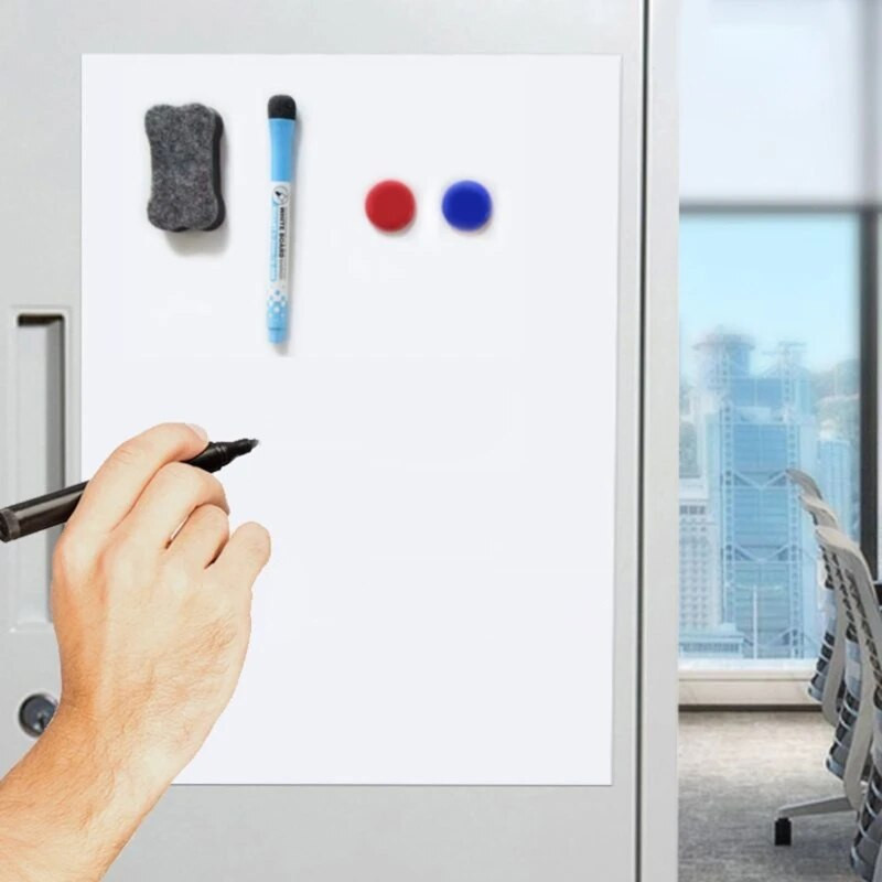 A3/A4 dydžio lenta Praktikos rašymo atmintinės žinutės Sausas trynimas Kalendoriaus lentos Lipdukai Lipdukai Magnetinė balta lenta