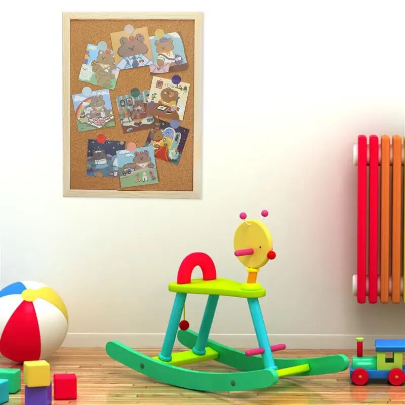 1 Kodumajapidamises kasutatavate teadetetahvlite dekoratiivsete teadetetahvlite komplekt, korktahvel