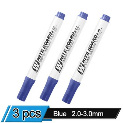 Sauso ištrynimo baltos lentos žymekliai Lentiniai rašikliai Trinami kreidiniai rašikliai Silpno kvapo baltos lentos žymekliai Biuro mokyklos raštinės reikmenys