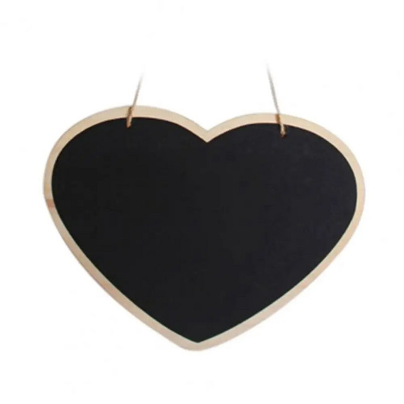 Suurepärane dekoratiivne kriiditahvel koos kaelapaelaga praktilise teadetetahvliga elutoa puidust tahvlile