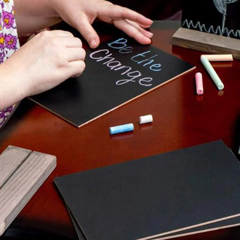 Πίνακας με κιμωλία γάμου Ετικέτες κιμωλίας Μίνι μαυροπίνακας Μινιμαλιστική διακόσμηση σπιτιού Μικρός ξύλινος πίνακας μόδας Μενού Μαυροπίνακας