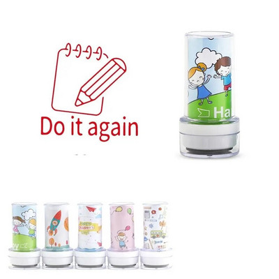 Σφραγίδα 1 τμχ Αγγλικά Σχολιασμός Σχολείου Σφραγίδες Ενθάρρυνσης μαθητών Αγγλικά Φωτοευαίσθητο Κεφάλαιο Σχόλιο Ανταμοιβή Παιδικά Δώρα Σφραγίδα