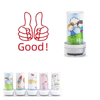 Σφραγίδα 1 τμχ Αγγλικά Σχολιασμός Σχολείου Σφραγίδες Ενθάρρυνσης μαθητών Αγγλικά Φωτοευαίσθητο Κεφάλαιο Σχόλιο Ανταμοιβή Παιδικά Δώρα Σφραγίδα