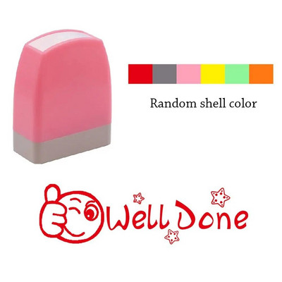 Σφραγίδα 1 τμχ Αγγλικά Σχολιασμός Σχολείου Σφραγίδες Ενθάρρυνσης μαθητών Αγγλικά Φωτοευαίσθητο Κεφάλαιο Σχόλιο Ανταμοιβή Παιδικά Δώρα Σφραγίδα