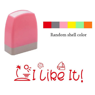 Σφραγίδα 1 τμχ Αγγλικά Σχολιασμός Σχολείου Σφραγίδες Ενθάρρυνσης μαθητών Αγγλικά Φωτοευαίσθητο Κεφάλαιο Σχόλιο Ανταμοιβή Παιδικά Δώρα Σφραγίδα