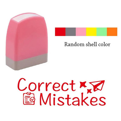 Σφραγίδα 1 τμχ Αγγλικά Σχολιασμός Σχολείου Σφραγίδες Ενθάρρυνσης μαθητών Αγγλικά Φωτοευαίσθητο Κεφάλαιο Σχόλιο Ανταμοιβή Παιδικά Δώρα Σφραγίδα