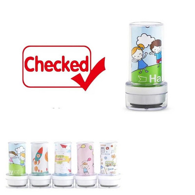 Σφραγίδα 1 τμχ Αγγλικά Σχολιασμός Σχολείου Σφραγίδες Ενθάρρυνσης μαθητών Αγγλικά Φωτοευαίσθητο Κεφάλαιο Σχόλιο Ανταμοιβή Παιδικά Δώρα Σφραγίδα