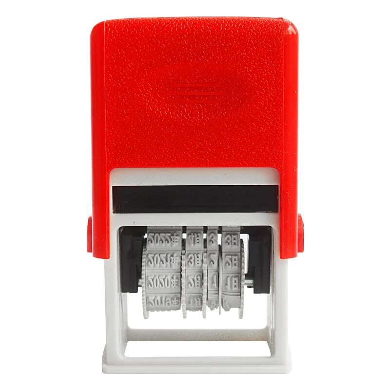 Daugkartinio naudojimo praktiški „pasidaryk pats“ rankų sąskaitos datos antspaudai ABS reguliuojami universalūs biuro reikmenys savaiminio rašalo rašymo įrankis studentams