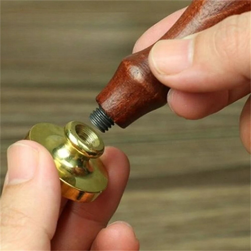 Retro zīmoga vaska zīmoga galviņa 26 alfabēts AZ burtu zīmogi Zīmogu rīki Pasta dekorēšana Koka zīmogi Antikvariāts vaska zīmoga zīmogs