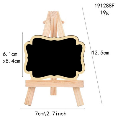 5/10 sád mini drevených tabúľ, štítkov s menu, čipov, veľkých a malých násteniek, tabuľových dekorácií, svadobných a večierkových dekorácií, ozdôb, rekvizít na poznámky.