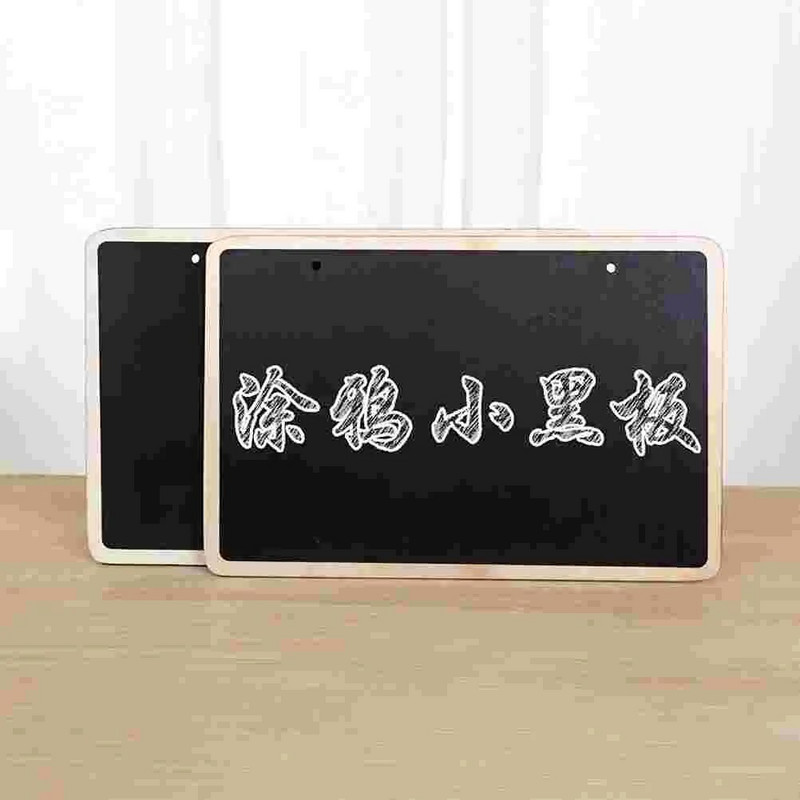 8 vnt. Maža lenta, pakabinama ant sienos Ženklas Namų puošmenos Pradžia Kreidos durys Kreidos lentos Medinės apnašos šviestuvas