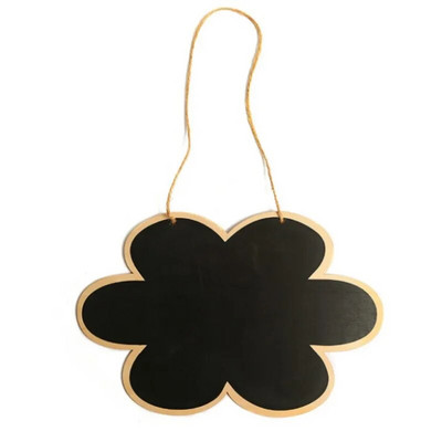 Δημιουργική διακόσμηση Cottonwood Μικρός Μαυροπίνακας 30X20CM Κρεμαστός τοίχος Τύπος Πίνακας Μηνυμάτων Ξύλινη χειροτεχνία Δώρο XSHB009