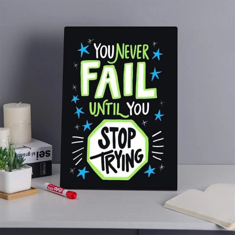 Akrila tāfele kāzu ballīšu tāfeles zīmju ziņojumu dēļi, kas paredzēti mājas dzimšanas dienas svinību kafejnīcai