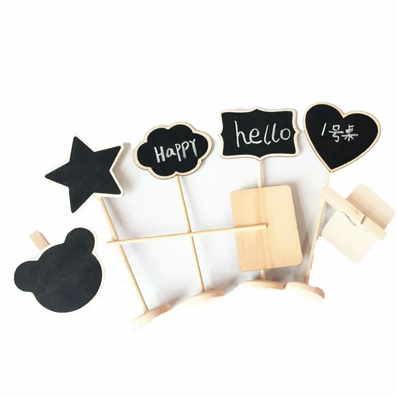 ALLTU Super miela mini kūrybinė namų medinė lenta studentų biuro raštinės reikmenų pranešimų lenta Užrašų lenta